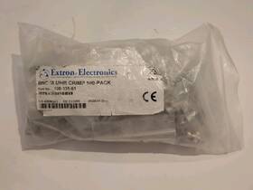 Extron 100-335-01 Bnc Male Mhr Crimp Connector - 100 Pack