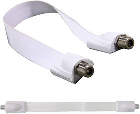 265-w Ezonpinzv Pzv High Frequency Coaxial Flat Cable For Windows And Door - White 265-w Ezonpinzv Pzv High Frequency Coaxial Flat Cable For Windows And Door - White