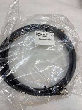 Ca4nmrsf010 Fairview Microwave Rf / Coaxial Cable Assembly 10 Ft 3.048 M Ca-400 N Type Plug
