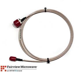Fmc0810315-60 Fairview Microwave Rf Coaxial Cable Assembly Bnc Plug To 10-32 New