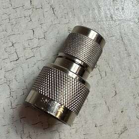 Sm4153 Fairview Microwave N Male To Tnc Adapter Nickel Plated Brass Body High Temp