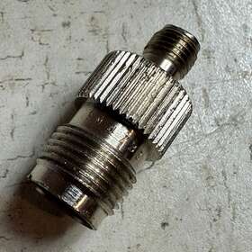 Sm4733 Fairview Microwave Sma Female To Tnc Adapter Nickel Plated Brass
