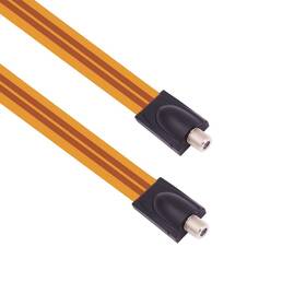 Fancasee Us-antca-01 Rg6 Coaxial Cable Ultra-thin Coax Extension F-type Female To Pl