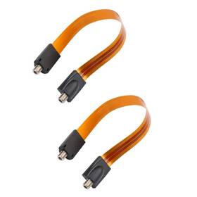 Chuqx-002 Fanxiang Flat Coaxial Rg6 F Type Jumper Cable For Windows And Doors Coax Cabl