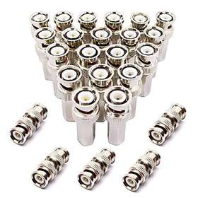 Rg59 Finxroll 711523321076 20 In Pack Bnc Male Twist-on Coax Compression Connector With 5 Rg59 Finxroll 711523321076 20 In Pack Bnc Male Twist-on Coax Compression Connector With 5
