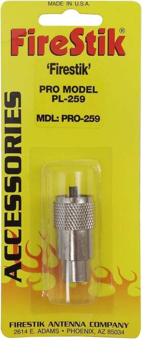 Firestik 716414200522 Firestik- Pro-259 Professional Grade Pl259 Connector