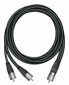 Firestik 716414240078 - R9a 9ft Dual Lead Rg59a/u Co-phase Coax Cable With Pl259 Connectors