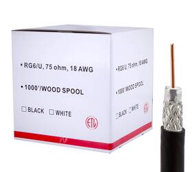 Five Star 840449117880 Cable Rg6 Utp 1000 Ft Shielded Coaxial Etl Listed For Use Wit Five Star 840449117880 Cable Rg6 Utp 1000 Ft Shielded Coaxial Etl Listed For Use Wit