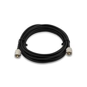 Mb250018 Fmuser 20ft Rg58 Coaxial Cable Pl259 Uhf Male To 50 Ohm Cb Coax For R