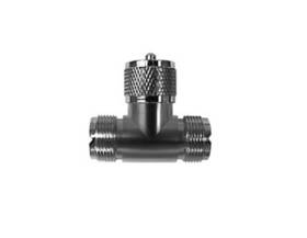 Fortin 770350002466 Firestik Ar-5 Uhf T-connector - 1 Male Uhf-2 Female