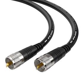 Rg8x G-plug 060754991479 15ft Coaxial Cable - 50 Ohm Pure Copper Cb Uhf Set With