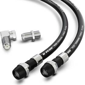 G-plug 060754991721 50ft Rg6 Coaxial Cable With Waterproof Rubber Connectors Weatherproo G-plug 060754991721 50ft Rg6 Coaxial Cable With Waterproof Rubber Connectors Weatherproo