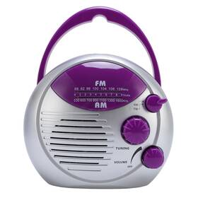 Gazaaro0nav9keg2 Gazaar Water Proof Portable Shower Radio Hanging Bathroom Am Fm Battery Powered For