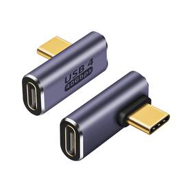 Ghqxzt 789007186183 90 Right Angle Usb C Male To Female Adapter 2 Pack 40gbps T Ghqxzt 789007186183 90 Right Angle Usb C Male To Female Adapter 2 Pack 40gbps T