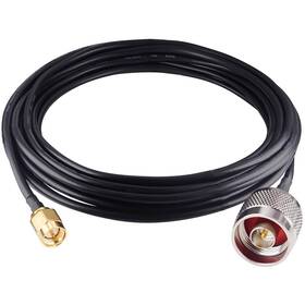 Rg58 Goupchn 784110446193 12ft Low Loss Coaxial Extension Cable N-type Male To Sma Coax Wire