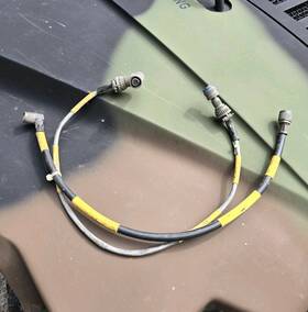 09-2734201-201 Gte Government Systems Set Of Humvee/hmmwv Radio Coax Cables With Connectors