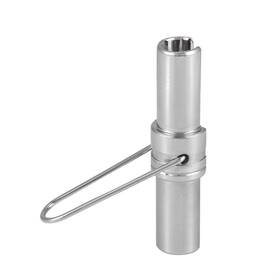 Hakeetaoxnqbm3a4g Hakeeta Double-ended Catv Security F Connector Removal Tool For Rg6 Rg59 Rg11 Coax