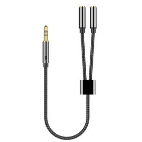 Haoquoou 739437598759 Headphone Splitter 3.5mm Mic And Audio Y Trrs Headset Adapter Cable Haoquoou 739437598759 Headphone Splitter 3.5mm Mic And Audio Y Trrs Headset Adapter Cable