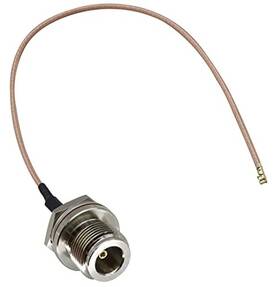 Hf-tnci-0033 Hcfeng Rg178 N Type Female To Ipex/u.fl Pigtail Cable Ipx/u.fl Type-n-20cm