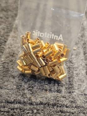 Hhuber Suhner 16 Mcx-50-2-14/111 Nh Qty 100 Huber 16 Mcx-50-2-14/111 Nh Mcx Coaxial Connector Plug Brass