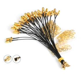 Ipex-4 Hiletgo 726084145467 5pcs Ipx U.fl To Sma Female Pigtail Antenna Wi-fi Coaxial Low Los