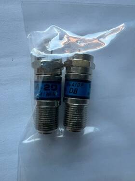 Holland Electronics Fam-20 Lot Of Two 20db Attenuators Pad
