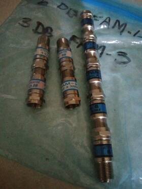 Fam-10 Holland 2 Fam-3 5 Fam-6 Electronics Inline Attenuator Pad Fam-10 Holland 2 Fam-3 5 Fam-6 Electronics Inline Attenuator Pad