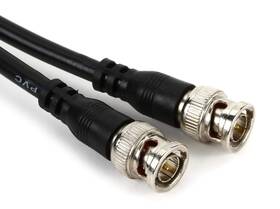 Hosa Bnc59106 Bnc-59-106 Bnc To 75-ohm Coax Cable 6 Feet Black