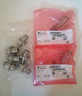 N-50-0-1 Huber Suhner 22542437 Coaxial Adapter 37 N-50-0-1/133 Ne 50 Ohm Flange Mount