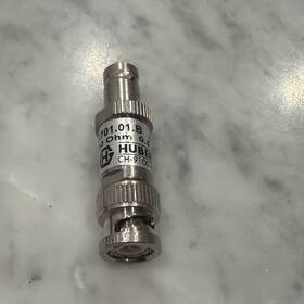 Huber Suhner 6701.01.b Rf Terminators Bnc Plug M Jack F 0.4w Feed Thru