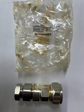 716-50-12-10 Huber & Suhner 716-50-12-10/003-e 11 / 003 -e 7/16 Inch Male Din - 1/2 Heliax Cellflex Sucofeed