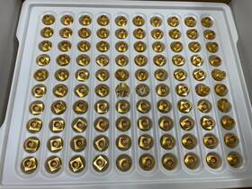 Mcx-p50-0-26 Huber Suhner 82 Mcx-p50-0-26/111 Nh 100-pcs Mcx Jack Female Pcb Mount With Solder Post 50ohm Gold Plated Connector