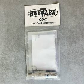 Hustler 714833144762 Qd-2 Stainless Steel Quick Disconnect For 3/8 Inch X 24 Cb/ham Radio Antenna