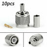 I002-d025 Areyourshop Tnc Male Plug Crimp Coax Connector Kit For Cable