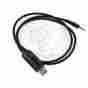 Ic-f43tr Unbranded Generic New 3.5mm Usb Programming Cable For Icom Ic-f24s Ic-f33 Ic-f43 Ic-208e