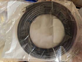 Icom Cc58c-25 Black Coaxial Cable 1 Length More Than 25 Feet