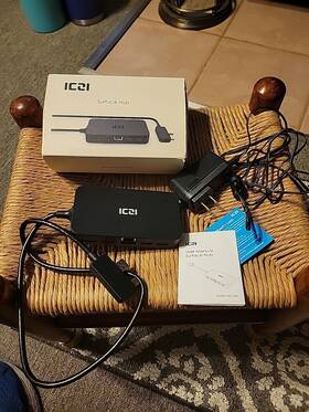 Izec-a09 Iczi Multifunctional Surface Dock Microsoft Black Hdmi Usb Dp