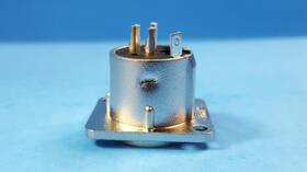 Io Audio Io-xlr3-m-jl 2pcs-3pin Xlr Male Receptacle Solder Cup Silver Contact