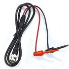 J78 Urbest Red Black Bnc Male Plug To Test 606413691820 J78 Urbest Red Black Bnc Male Plug To Test 606413691820