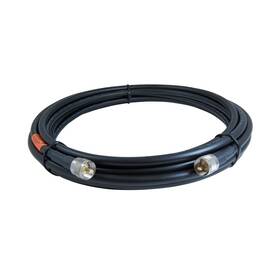 Ca-213-uhf-uhf-100 Jefa Tech Rg-213/u Milspec - 100 Feet Long Uhf Male Pl-259 For Ham And Cb Ft