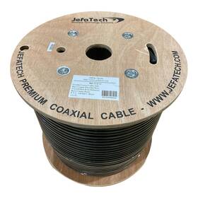 Rg213-b250 Jefa Tech Rg-213/u Coax - 250ft Reel For Ham Radio Or Cb