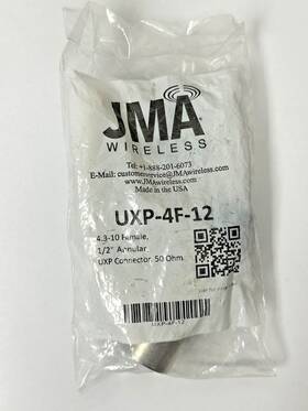 Uxp-4f-12 Jma 4.3-10 Female Connector 1/2 Inch Cable /lot Of 3