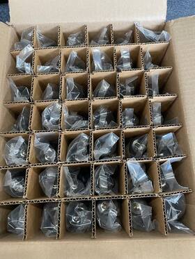 Jma Wireless Uxp-4mt-12s-01 4.3-10 Male Torque Connector For 1/2 Inch Superflexible Cable Qty 42