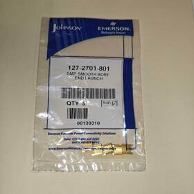 127-2701-801 Johnson Smp Smooth Bore End Launch Male Connector Emerson Cinch P/n 127-2701-801 Johnson Smp Smooth Bore End Launch Male Connector Emerson Cinch P/n