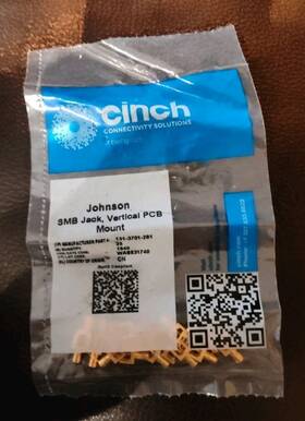 Johnson 131-3701-261 1 Bag Of 25 Vertical Pc Mount Smb Not Chinese