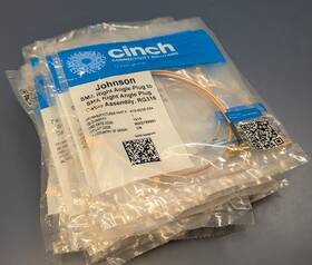 415-0032-024 Johnson Sma Right Angle Cable 24 Inch Rg316 Cinch Bulk