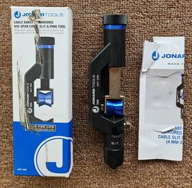 Ast-200 Jonard Tools 811490018716 Cable Saber Armored Mid Span Slit And Ring Tool