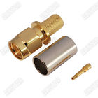 Kcc177538 Konnect Rf Pieces Sma Plug Male Straight Crimp Connector For