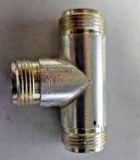 1209-8 Kings 1 Pc N Triple Male Or 2m 1f T-type Connector - Usa Made