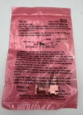 2026-29-7 Kings 10x Bnc 90 Degree 735 Coax Connectors Female Crimp